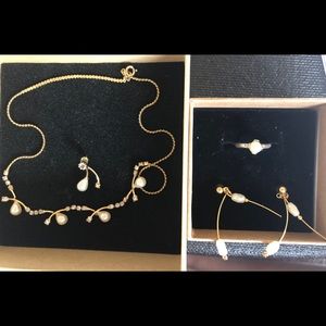 Sarah Cov Sterling ring with Pearl set